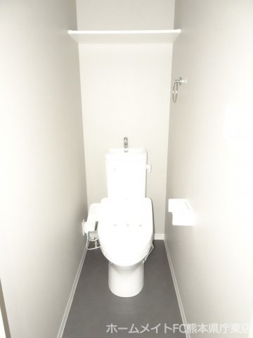 熊本市中央区八王寺町のアパートのトイレ