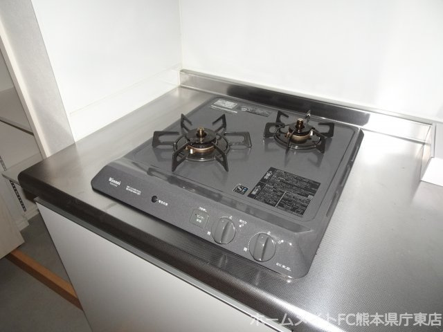 熊本市中央区八王寺町のアパートのキッチン