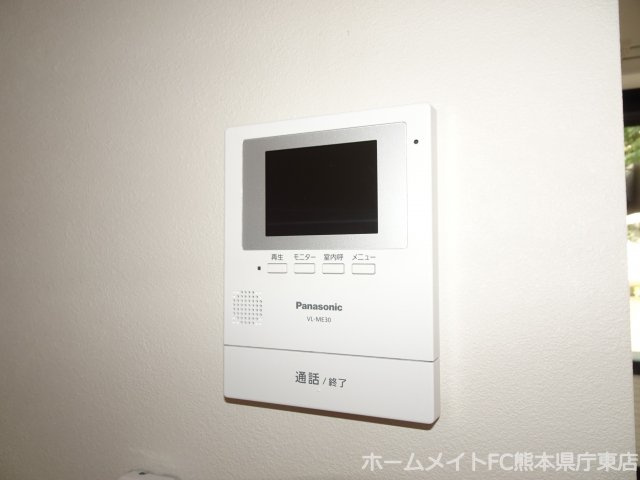 熊本市中央区八王寺町のアパートのセキュリティ