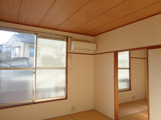 【和室】 | 和室6帖　東側　エアコン付き