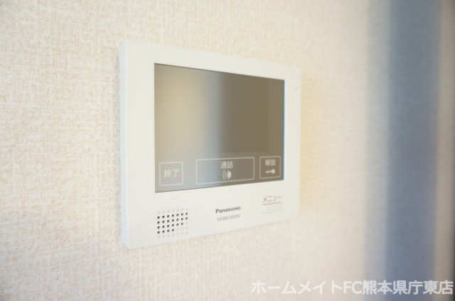 熊本市東区月出８丁目のアパートのセキュリティ