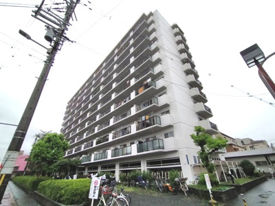 【外観】 | 新森公園レックスマンション | ◎大阪メトロ今里筋線『清水』駅徒歩8分！！
◎スーパーが近くお買い物至便な環境です。
◎小中学校が徒歩10分圏内でお子さまの通学が安心です。