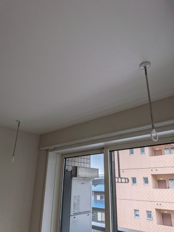 【内装】 | シーポート森傳　 | 室内洗濯干しです