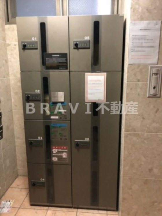 GALLERY谷町（ギャレリー谷町）　BRAVI不動産のその他共用部分|【GALLERY谷町】宅配ボックス