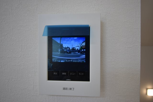 【防犯設備】 | 杉並区宮前５丁目　新築戸建 | 録画機能付きカラーモニターインターホン