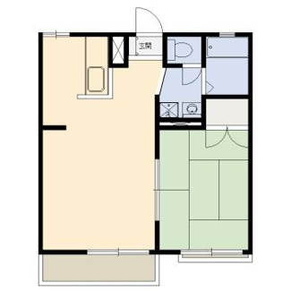 【間取り】 | ラフォーレC棟