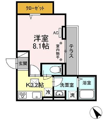 メゾンボヌールの間取り