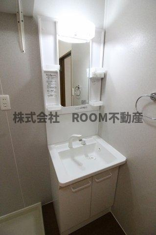 セジュール早水Ⅰの独立洗面台|独立洗面台あり、毎朝おしゃれに忙しい女性の方におすすめです