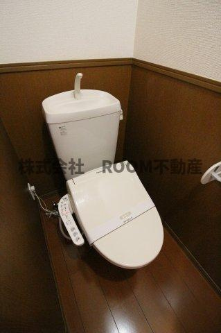 セジュール早水Ⅰのトイレ|落ち着いたトイレです