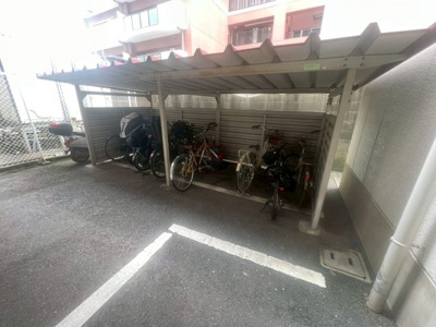 【その他共用部分】 | クレール松の内 | 駐輪場