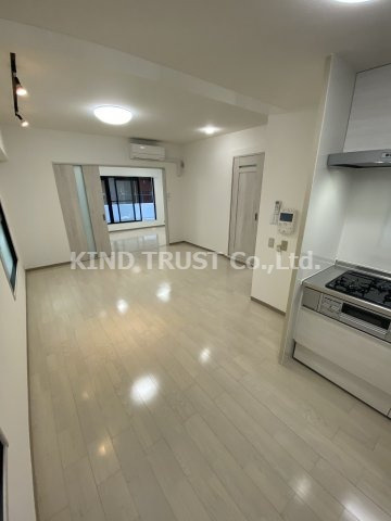 ヒルズ扇町の居間・リビング|リビングです