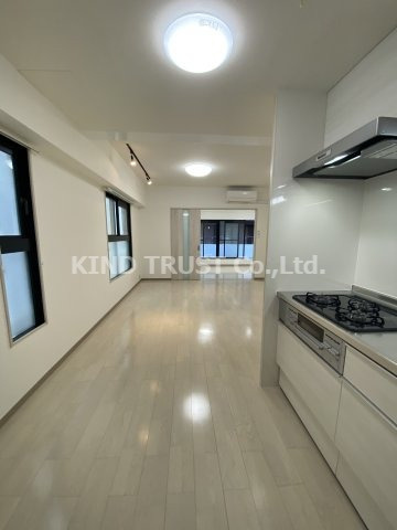 ヒルズ扇町のキッチン|使いやすいキッチンです