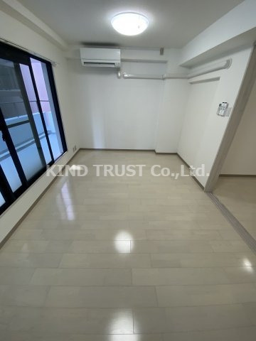 ヒルズ扇町の居間・リビング|ゆったりとしたリビングです