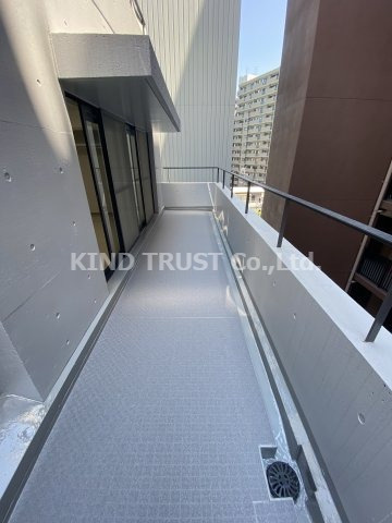 ヒルズ扇町のバルコニー|バルコニー付きです