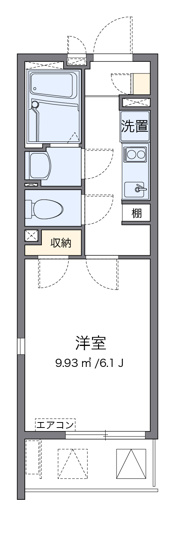 【間取り】 | クレイノのぞみⅡ