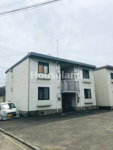 神波アパートの外観