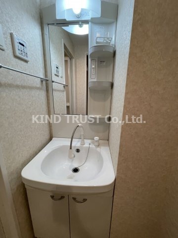 Luxe天神橋の洗面所|コンパクトで使いやすい洗面所