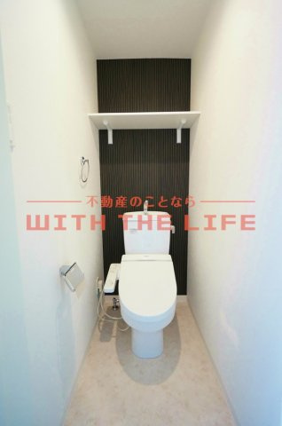 Cherim試験場前Ⅱ【キャッシュバック対象物件】のトイレ|シンプルで使いやすいトイレです