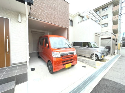 【駐車場】 | 服部メゾネットハウス