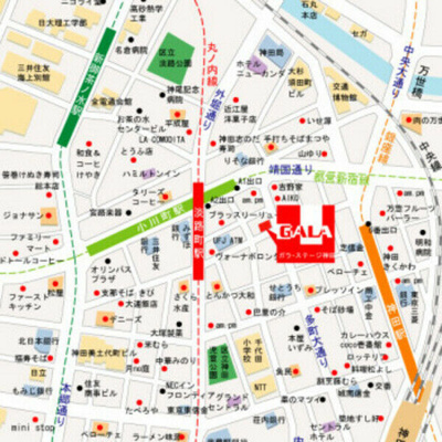 【地図】 | ガラ・ステージ神田