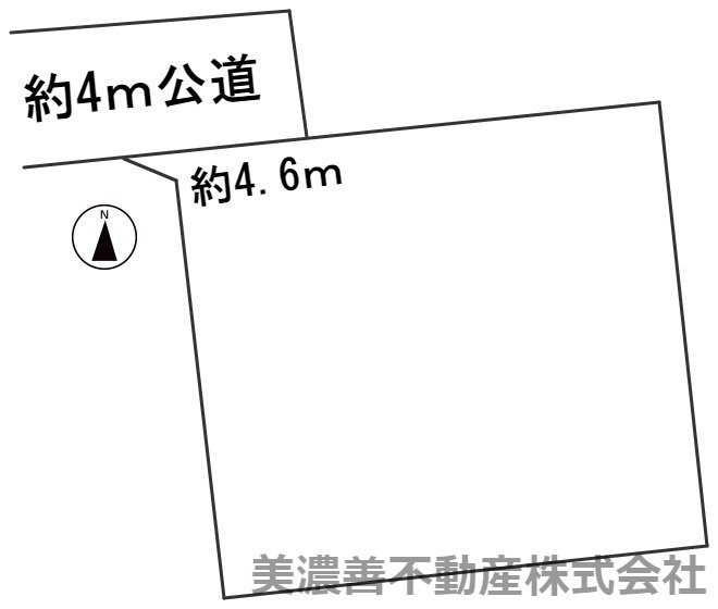 ５７２７７　揖斐郡揖斐川町福島土地の区画図