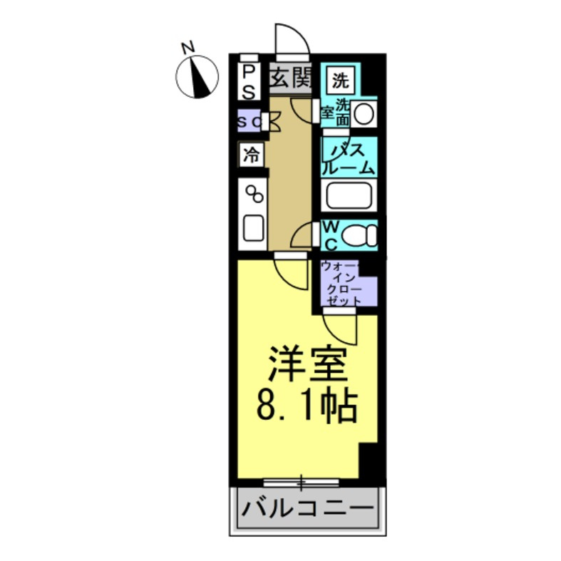 コントレイルりんくう常滑の間取り