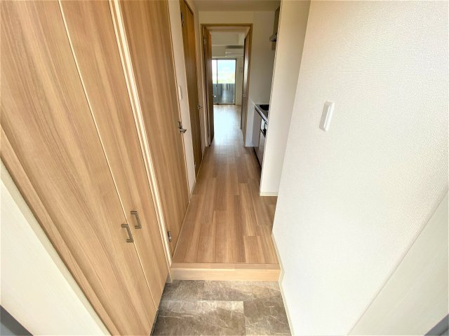 コントレイルりんくう常滑の玄関