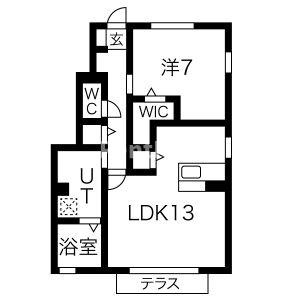 ワダニシムジューの間取り