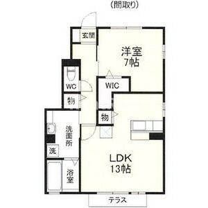 ワダニシムジューの間取り