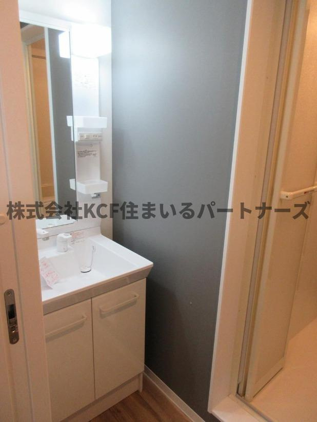 花畑プレミアの洗面所|コンパクトで使いやすい洗面所