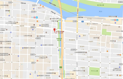 【地図】 | プレサンス北浜ラ・フェスタ