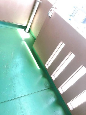 ベルカルムS Ⅱのバルコニー