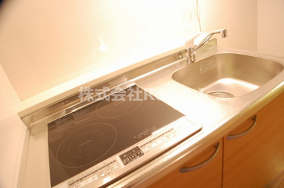 【キッチン】 | イグレック南本町(イグレックミナミホンマチ) | コンパクトなキッチンで掃除もラクラク