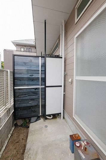 パレス戸坂桜東町のバルコニー|パレス戸坂桜東町108号