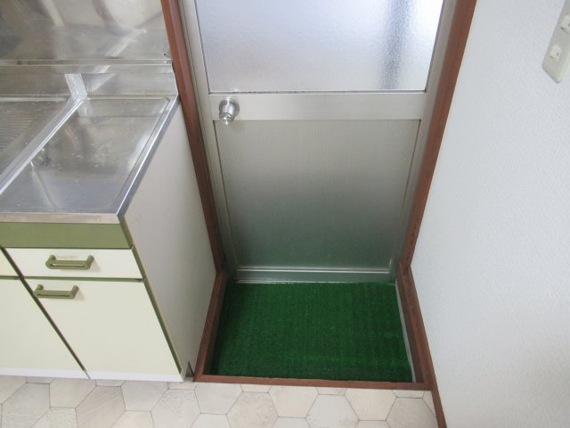 Bコーポの玄関|落ち着いた玄関です