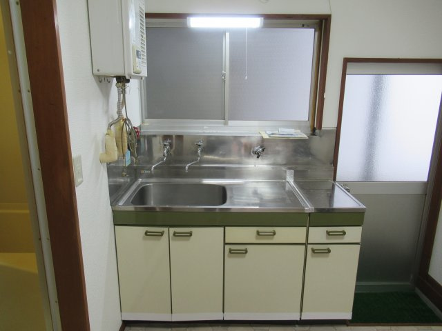 Bコーポのキッチン|きれいなキッチンです