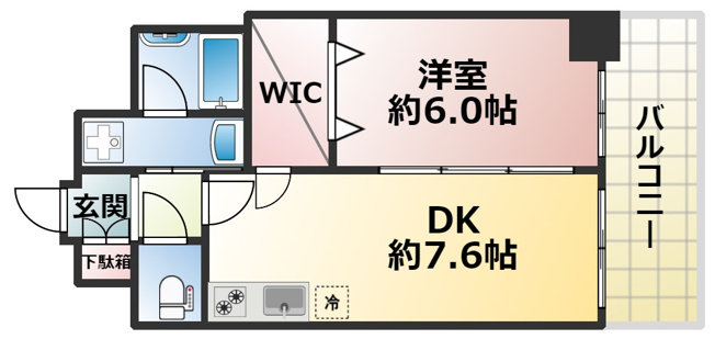 【間取り】 | エステムコート新梅田