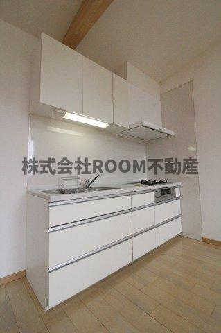 Cat　boxのキッチン|きれいなキッチンです