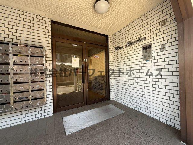 モンシャンブルのエントランス|建物エントランス！