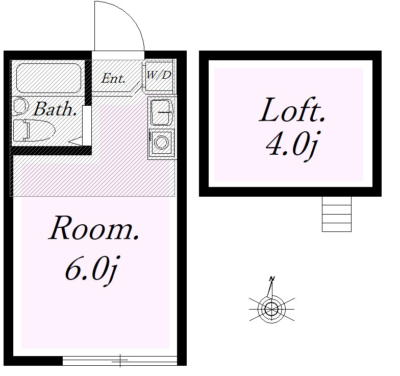 エコルステージ東白楽の間取り