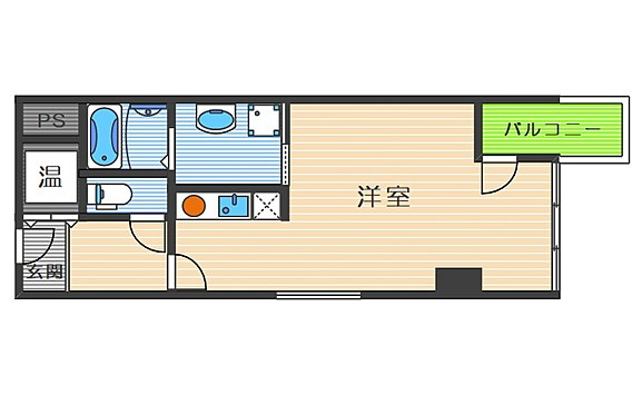 【間取り】 | おおきに老松通りビル