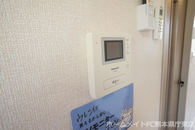 熊本市東区沼山津２丁目のアパートのセキュリティ