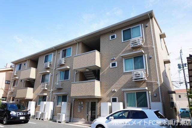 熊本市東区錦ケ丘のアパート