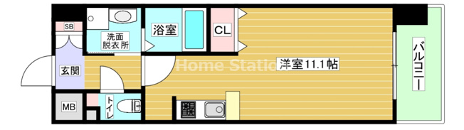 【間取り】 | ビバーチェ鷺洲