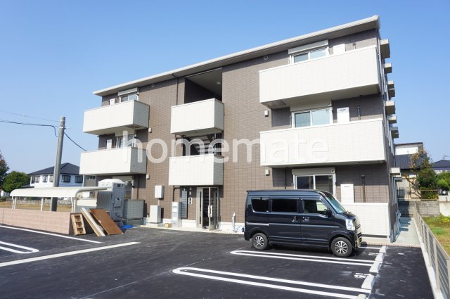 熊本市東区下南部３丁目のアパートの外観