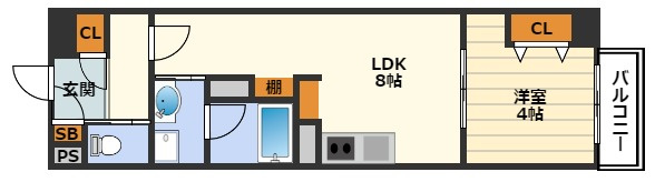 ジュームナンモリの間取り