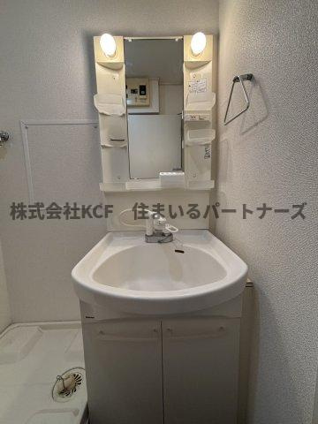 ハピネスさくらの独立洗面台|独立洗面化粧台が付いています