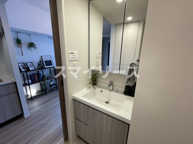 パークアクシス柏の洗面所