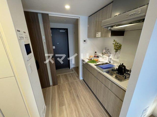 パークアクシス柏の玄関