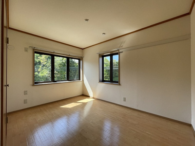 【寝室】 | クレールテラスI【SHM】 | 二面採光6帖洋室！